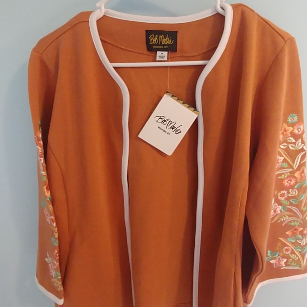 NWT Bob Mackie Cardigan - Picture 1 of 3